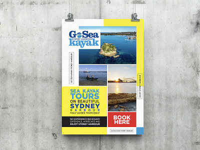 Go Sea Kayak Poster