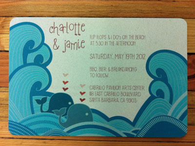 wedding invitation illustration invitation