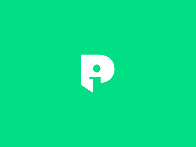 Pi 36creative design green i interior logo p