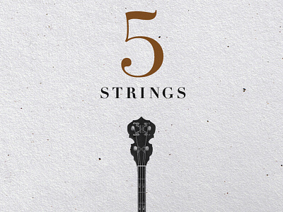 5 Strings Wine Label