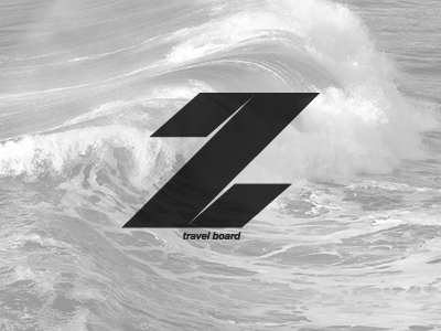 Z Travel Board logo concept 36creative logo surfing