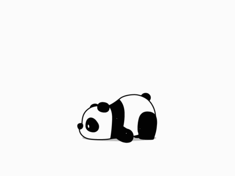 Panda Animation animation gif illustation panda