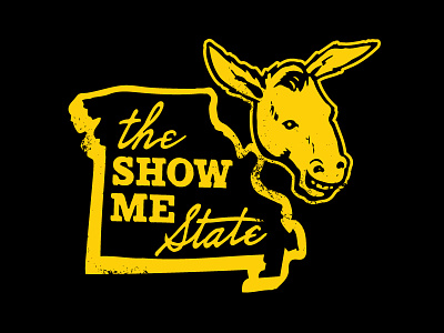 The Show Me State donkey jackass missouri mizzou mo show me state