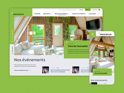 Green builds – Homepage home ui