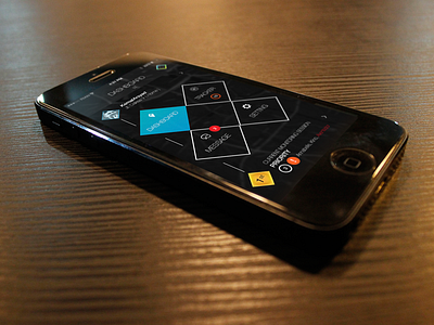 Tracker UI - Main Menu app mobile tracker uiux