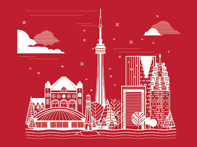 Toronto Designweek canada design ibm icon illustration line place poster silkscreen toronto winter workshop