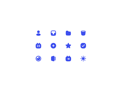 To-do icons