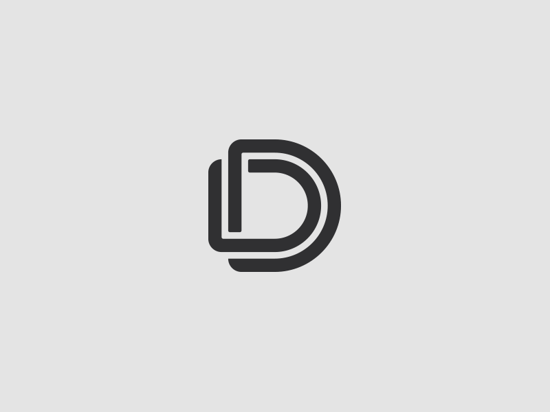 dd mark type mark identity wip brand logo simple dd d