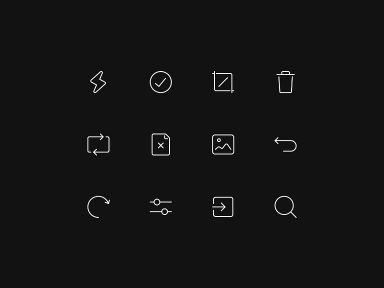 Scan icons by Andreas Storm on Dribbble