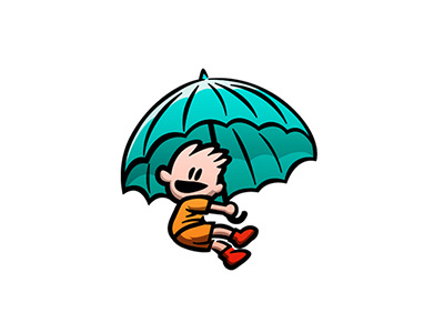 random illustration_1 children illustration umbrella