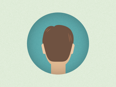 Spinning Head animation gif head illustration male