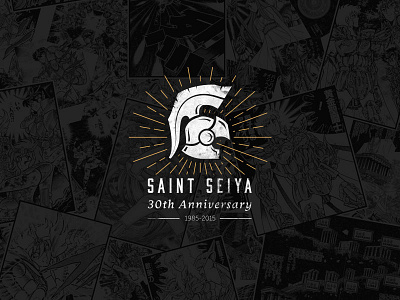 Saint Seiya 30th Anniversary logo anniversary logo saint seiya