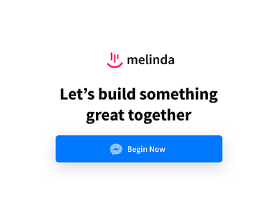 Introducing Melinda agency agency landing page branding design studio flat landing page landing page ui logo melinda mobile typography ux website