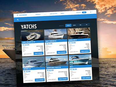 Yatch UI test