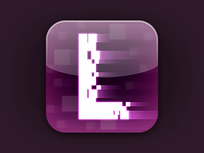 Lumicon - App Icon game ios lumicon puzzle word game wordgame words