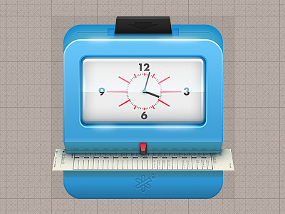 TrackRecord 2 - App Icons app icon icon illustrated icon time tracking trackrecord 2