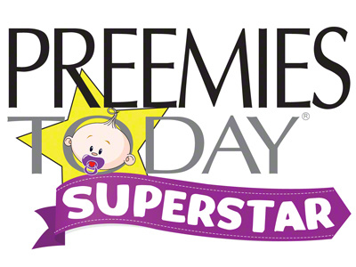 Preemies Today | Preemie Superstar Logo Design Concept baby logo non profit preemies superstar