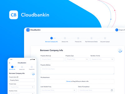 Cloud Bankin Web App banking app dailyui design product ux