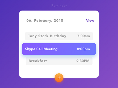 Reminder calendar remindar schedule