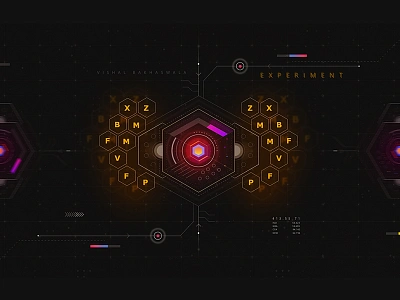 FUI Concept design 2018 2018 2d 3d art concept data design film fui game illustation ui visual