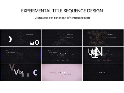 Experimental Title Sequence Design