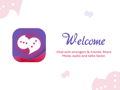 Dating App Icon design 2018 app application dating app design graphics icon