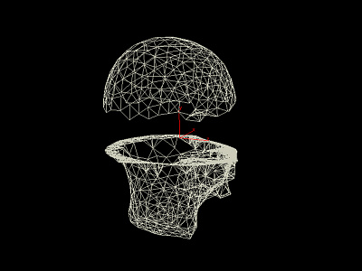 Procedural Face Exploration Experiments 2018 3d ai animation aritificialintelliigence design face graphics houdini motion