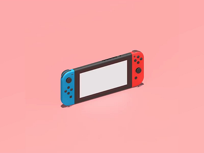 Nintendo Switch 3d art animation cinema4d game nintendo nintendo switch