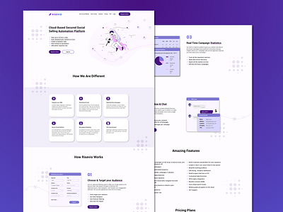 SAAS landing page