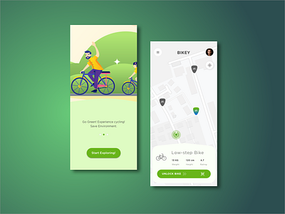 Bike sharing app