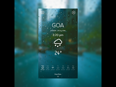 Weather App UI