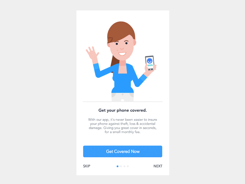 In-app On-boarding Animation