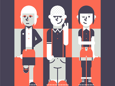 80s skinheads 80s character character design dr martens eighties fashion mod retro skinhead skins street style subculture