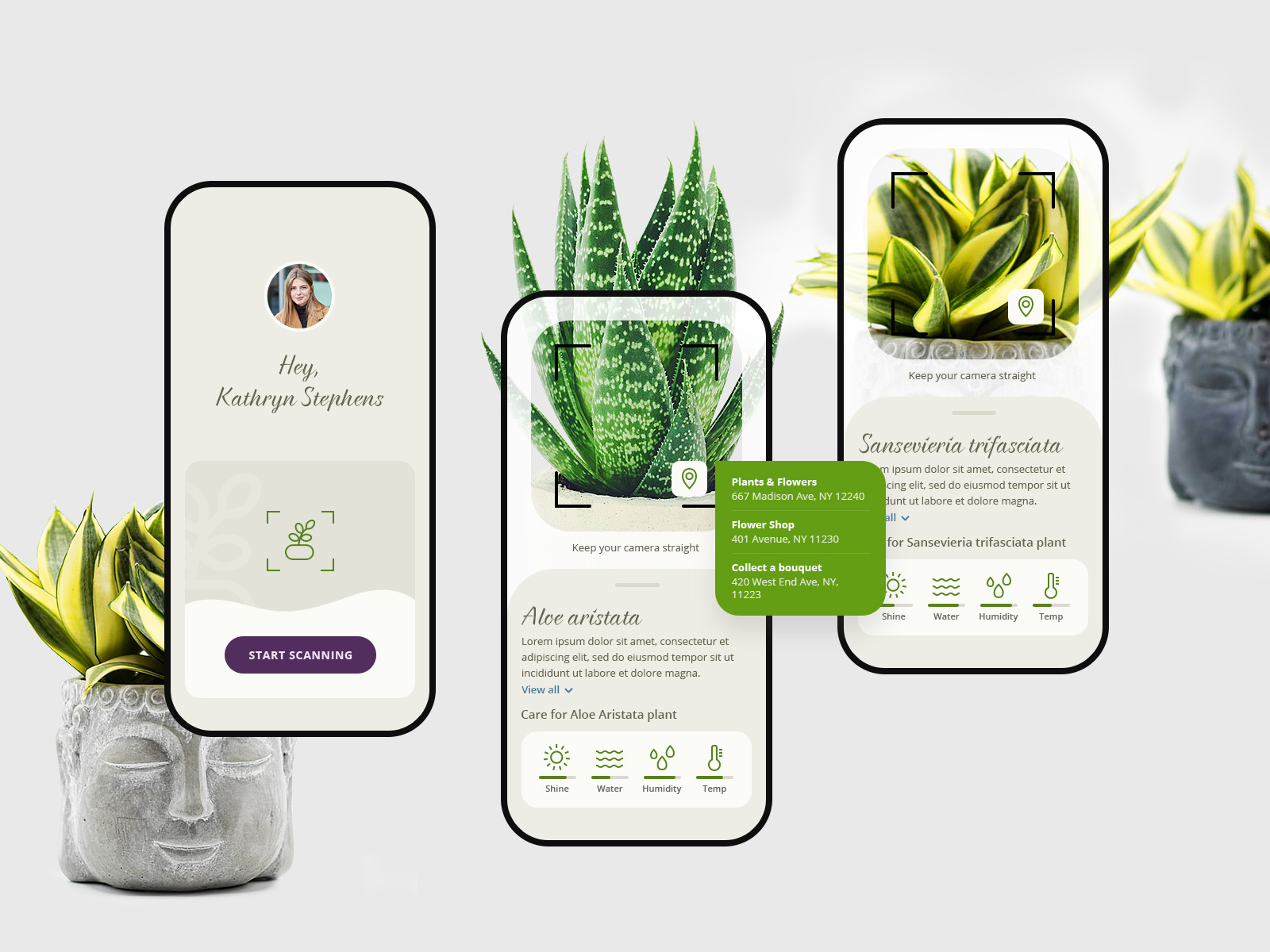 Scan Flower Mobile APP by Maryna Nychyporchuk on Dribbble