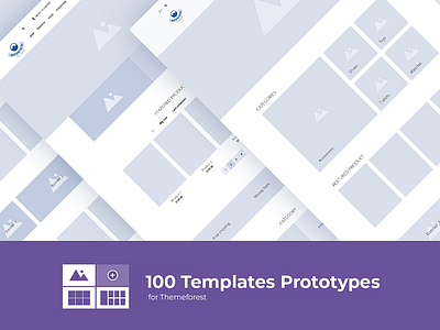 100 Templates Prototypes ecommerse envato opencart psd theme themeforest ui ux