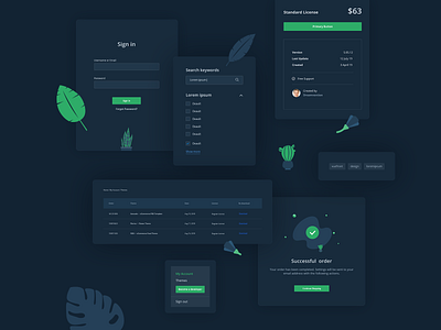 VueFront Dark Mode dark mode dark theme ecommerce illustration magento opencart prestashop ui uicomposition ux vue vuefront vuejs wordpress