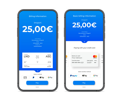 Credit Card Checkout (Concept) app design minimal ui ux vector