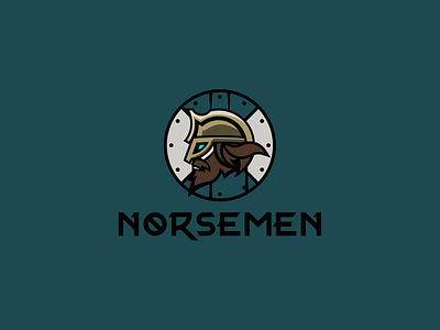 NORSEMAN - esport team logo design esport logo north shields vector viking