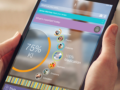KOR Healthcare mobile app uiux design