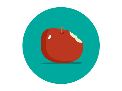 An Apple a Day apple illustration