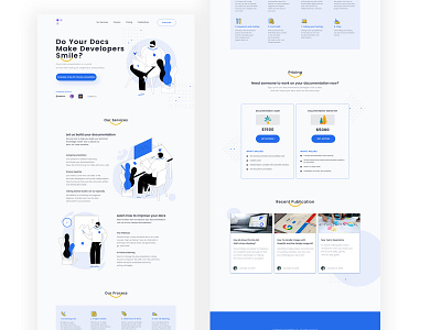 Business Landing Page-Client Work design landing page ui ux website design