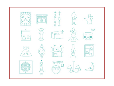 20 Icons For Antique Mall