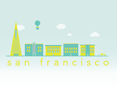 San Francisco illustration san francisco vector
