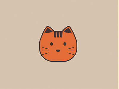 Kitty Kat Illustration cat icon illustration vector