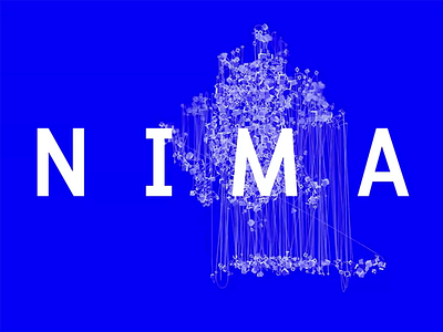 NIMA 3d animate background kinect pointcloud website