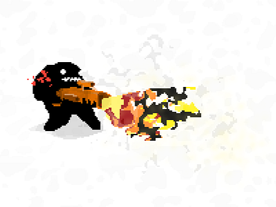 Space Pirate fighter shooter sprite