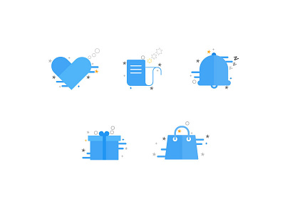 App Icon bag flat icon illustration notification order product webkul wishlist