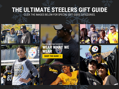 Steelers Holiday Gift Guide holidays nfl steelers