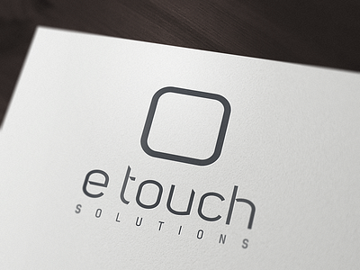 e touch solutions logo
