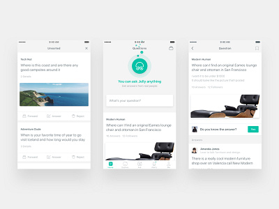 Jelly 2.0 app design flat interface iphone journal minimal photography type typography ui ux